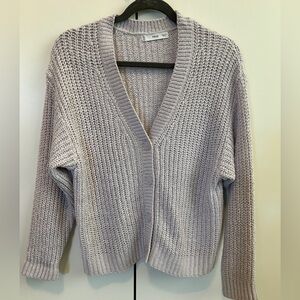 Mango Light Purple Cardigan
